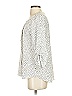 West Kei 100% Polyester Polka Dots Ivory White 3/4 Sleeve Blouse Size S - photo 5