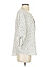 West Kei 100% Polyester Polka Dots Ivory White 3/4 Sleeve Blouse Size S - photo 4