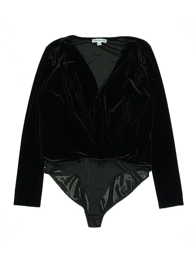 Pre-owned And Now This Bodysuit In Black