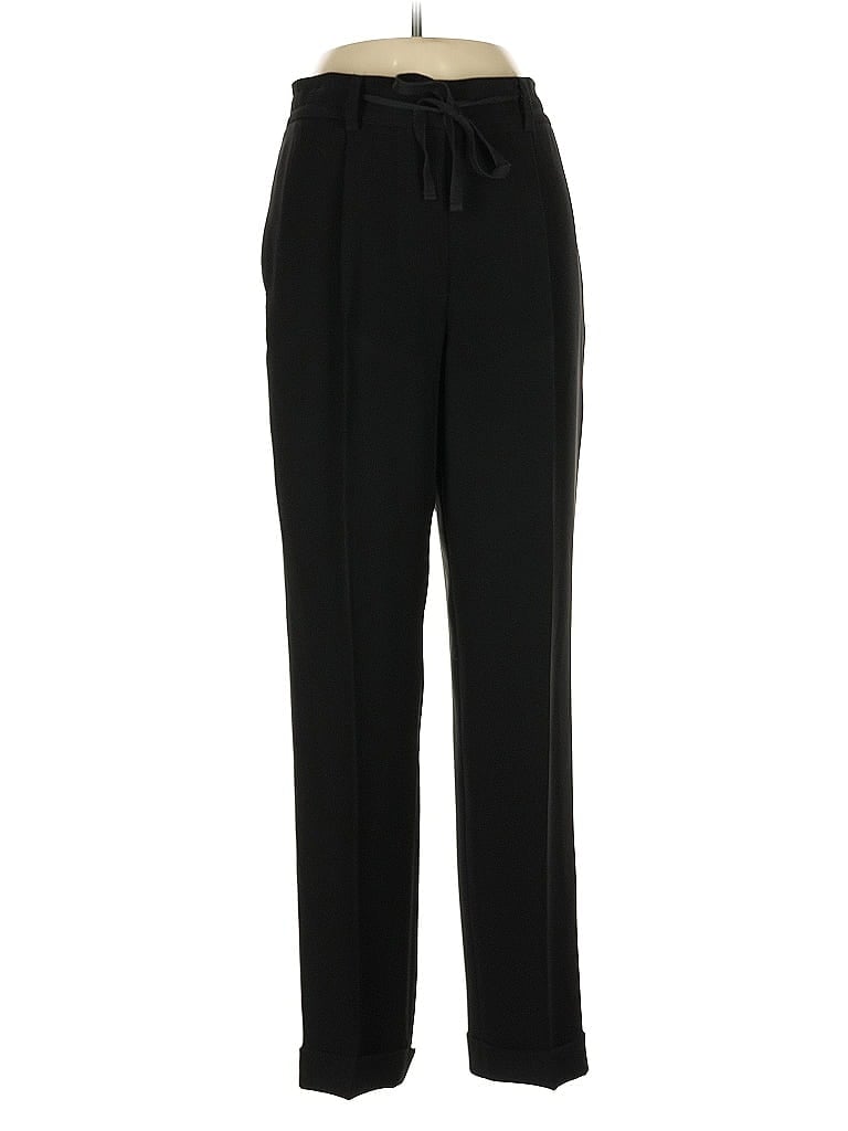 W by Worth 100% Polyester Black Casual Pants Size M - photo 1