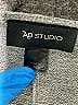 AB Studio Gray Short Sleeve Top Size M - photo 6