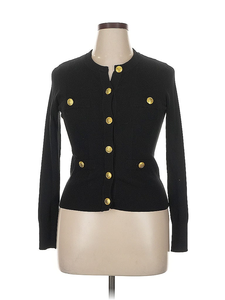 River Island Black Cardigan Size 14 - photo 1