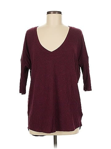 Express One Eleven 3/4 Sleeve Top (view 1)