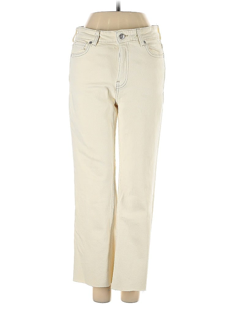 Pre-owned Mng Jeans In White
