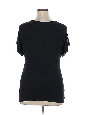 Carmen Carmen Marc Valvo Short Sleeve Top (view 2)
