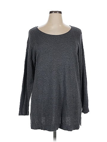 August Silk Pullover Sweater (view 1)