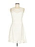 Charming Charlie 100% Cotton Ivory Cocktail Dress Size M - photo 1