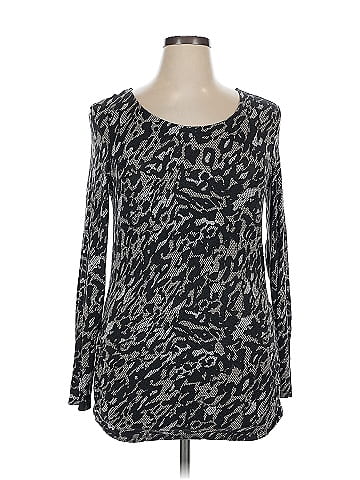 Dana Buchman Long Sleeve Top (view 1)