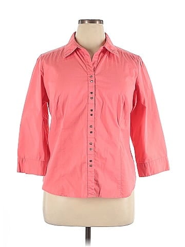 Zac & Rachel 3/4 Sleeve Button-Down Shirt (view 1)