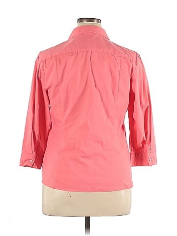 Zac & Rachel 3/4 Sleeve Button-Down Shirt (view 2)