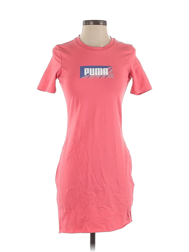Pre-owned Puma Casual Dress In Pink