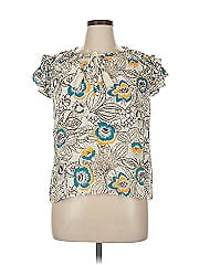 Rose + Olive Short Sleeve Blouse