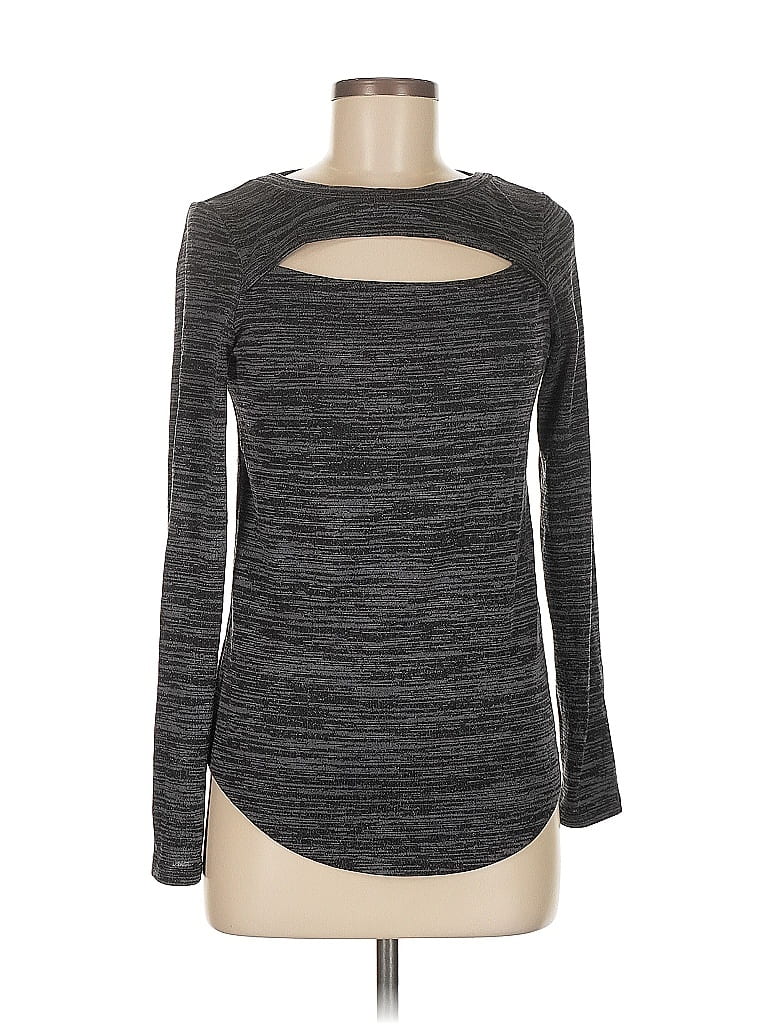 Juicy Couture Gray Long Sleeve Top Size M - photo 1