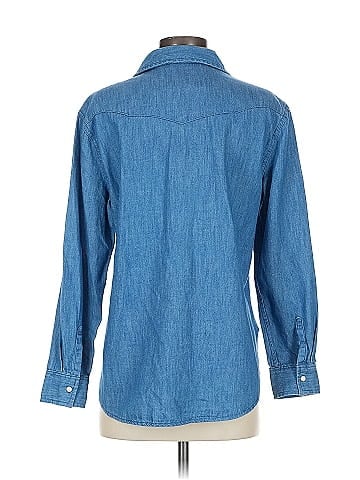 Lola River 3/4 Sleeve Button-Down Shirt (view 2)