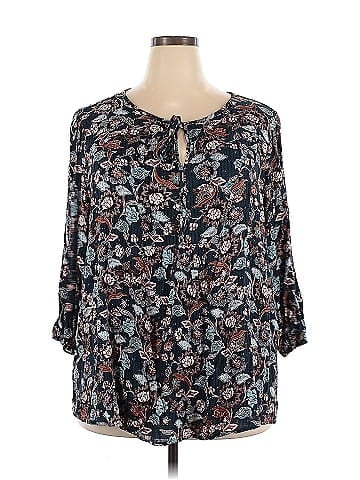 Papermoon 3/4 Sleeve Blouse (view 1)