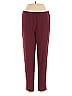 Theory Solid Burgundy Track Pants Size 6 (estimated) - photo 1