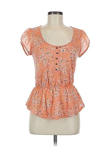 Candie's Short Sleeve Blouse (view 1)