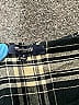Madewell 100% Cotton Plaid Black 3/4 Sleeve Button-Down Shirt Size S - photo 6