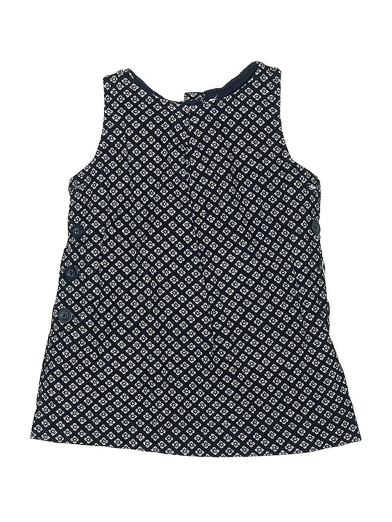 Baby Gap 100% Cotton Argyle Blue Dress Size 12-18 mo - photo 1