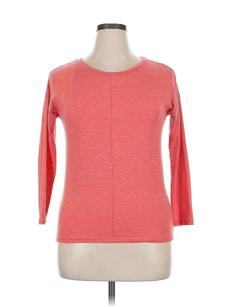 Pre-owned Old Navy 3/4 Sleeve T-shirt In Red