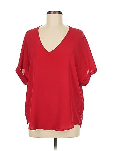 Lush Short Sleeve Blouse (view 1)