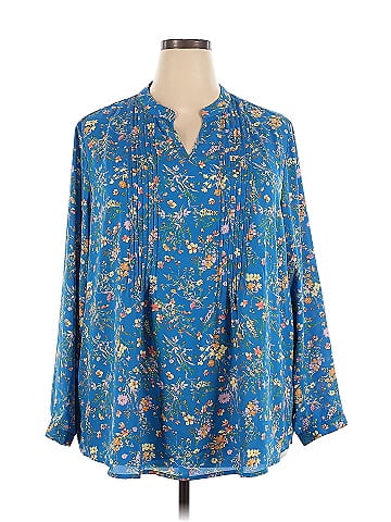 Joan Rivers Long Sleeve Blouse (view 1)