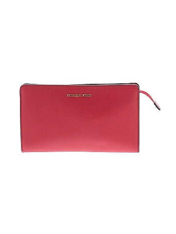 MICHAEL Michael Kors Leather Clutch (view 1)