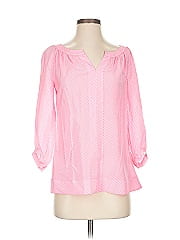 Lilly Pulitzer 3/4 Sleeve Silk Top