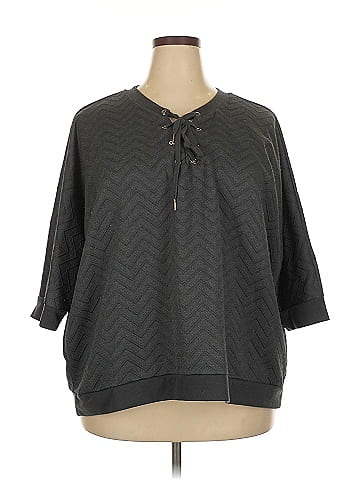 New York Laundry 3/4 Sleeve Blouse (view 1)