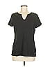 T by Talbots Gray Short Sleeve T-Shirt Size M - photo 1