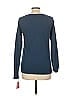 Mossimo Supply Co. 100% Cotton Floral Blue Pullover Sweater Size L - photo 2
