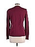 August Silk Burgundy Cardigan Size L - photo 2