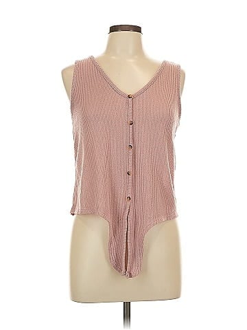 Pink Rose Sleeveless Blouse (view 1)