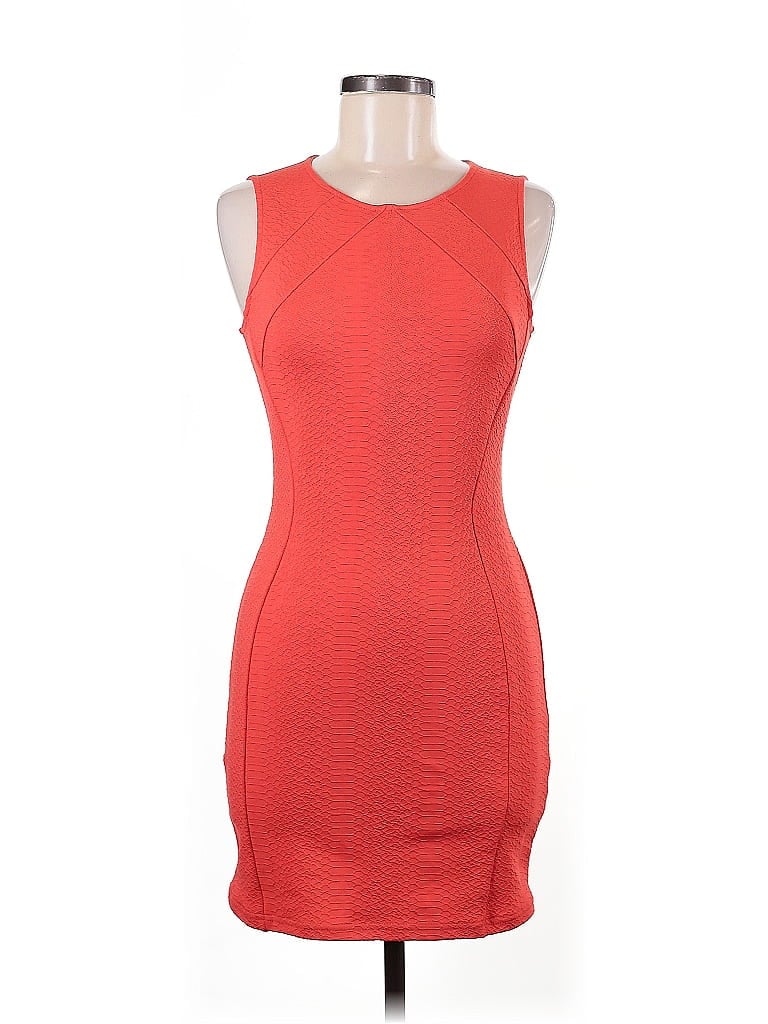 Pre-owned Divided By H&m Cocktail Dress In Red
