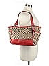 Coach Factory 100% Leather Print Orange Brown Leather Tote One size - photo 2