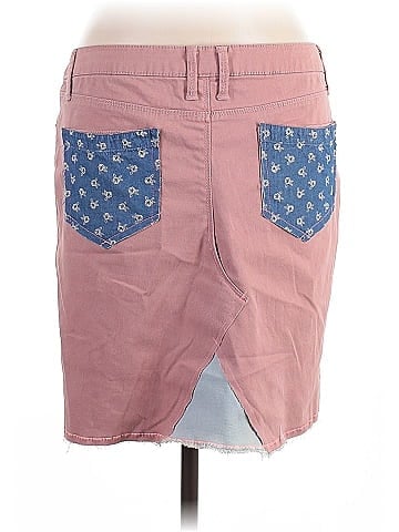 No Boundaries Denim Skirt (view 2)