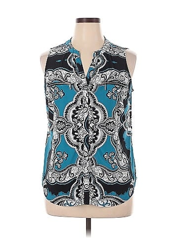 INC International Concepts Sleeveless Blouse (view 1)