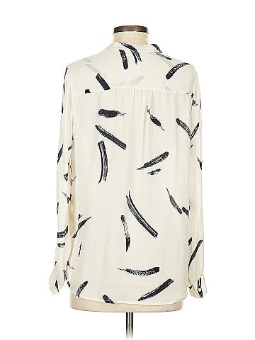 Joie Long Sleeve Silk Top (view 2)