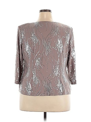 Alex Evenings 3/4 Sleeve Blouse (view 2)