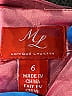 ML Monique Lhuillier 100% Polyester Pink Cocktail Dress Size 6 - photo 7