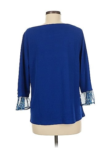Isaac Mizrahi LIVE! 3/4 Sleeve Top (view 2)