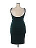 BHLDN 100% Polyester Solid Teal Green Cocktail Dress Size 16 - photo 2