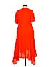 A.L.C. 100% Silk Orange Casual Dress Size 18 - photo 2