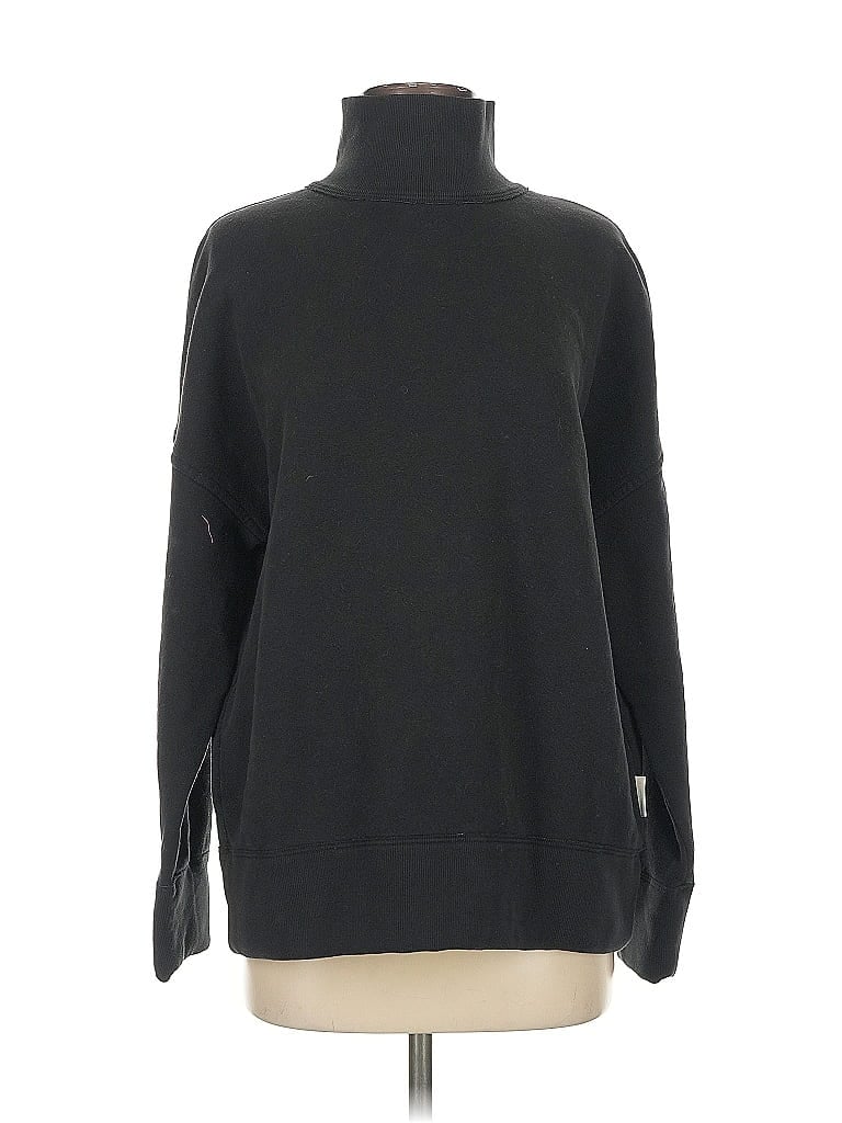 Pre-owned Citizen Of Humanity Turtleneck Sweater In Black
