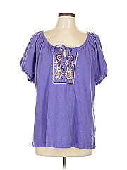 D&Co. Short Sleeve Blouse