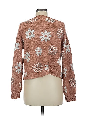Pink Rose Pullover Sweater (view 2)