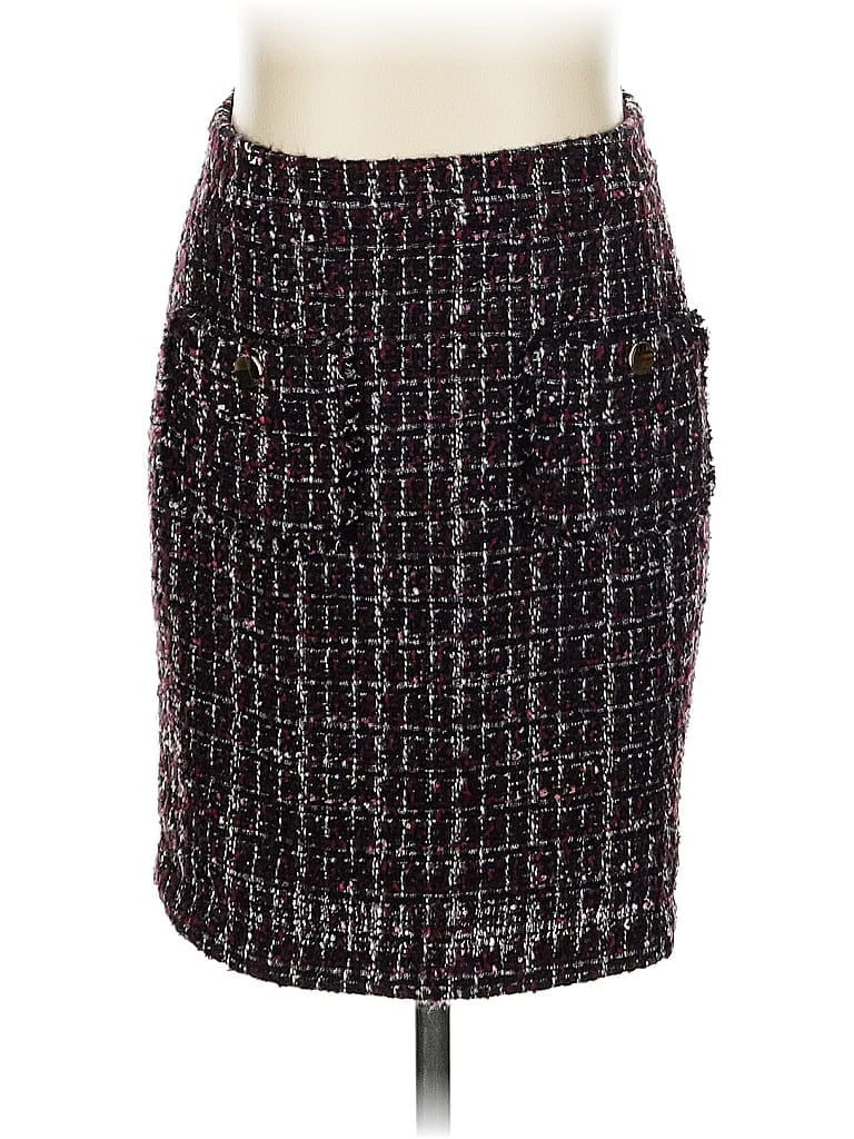Pre-owned Ann Taylor Loft Formal Skirt In Black