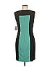 Marc New York Andrew Marc 100% Polyester Color Block Teal Cocktail Dress Size 8 - photo 2