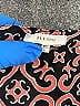 Pleione 100% Polyester Pink Short Sleeve Top Size L - photo 3