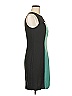 Marc New York Andrew Marc 100% Polyester Color Block Teal Cocktail Dress Size 8 - photo 4